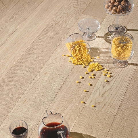 ORIGINAL PARQUET 3 Formati Rovere 'Rustica' Naturalizzato Neutro mm 15x190x2000