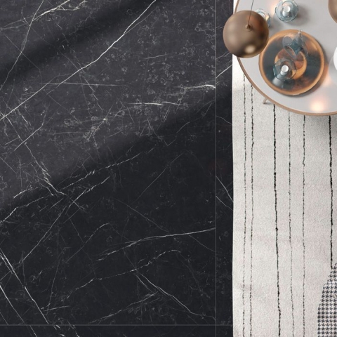 IRIS FMG BLACK MARQUINIA LUCIDATO SQ.150X150